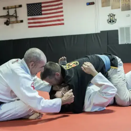 Brazilian Jiu-Jitsu training at The Bunker