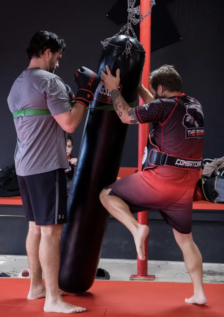 Muay Thai kickboxing